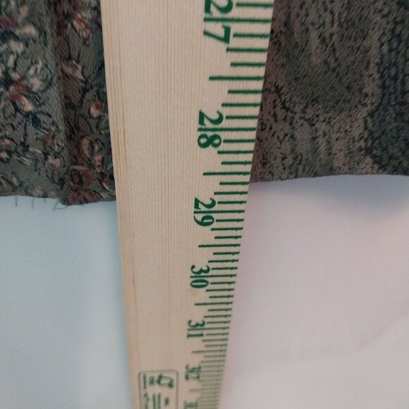 Vintage R&M Richards Karen Kwong Tunic Top Sz 12P Asian Inspired Side Slits Boho - Picture 4 of 7